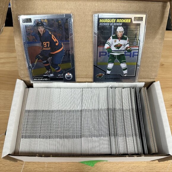 2020-21 OPC PLATINUM COMPLETE SET BASE #1-200 MCDAVID - KAPRIZOV - Picture 1 of 1